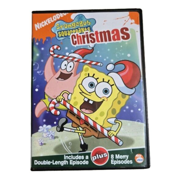 SpongeBob SquarePants Christmas DVD – Holiday Special + 8 Episodes - Picture 1 of 3